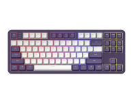 DARK PROJECT ALU87A Violet/White G3MS Mech RGB - 1301393 - zdjęcie 1